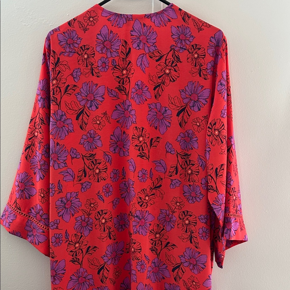 Floral Kimono Robe - L/XL - Picture 5 of 6